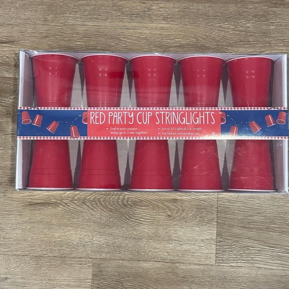 Red solo cup party lights NWT - Picture 2 of 5